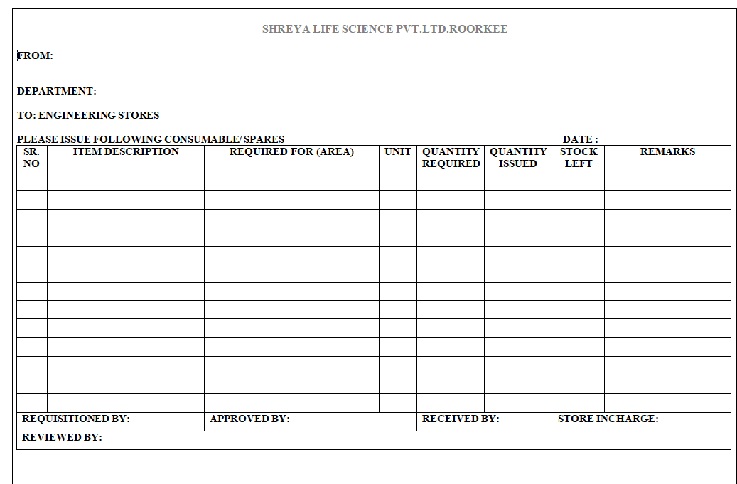 procedure-of-issuance-of-material-from-engineering-store-pharma-dekho