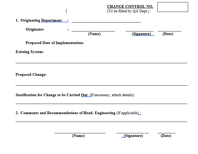 sop-for-change-control-procedure-pharma-dekho